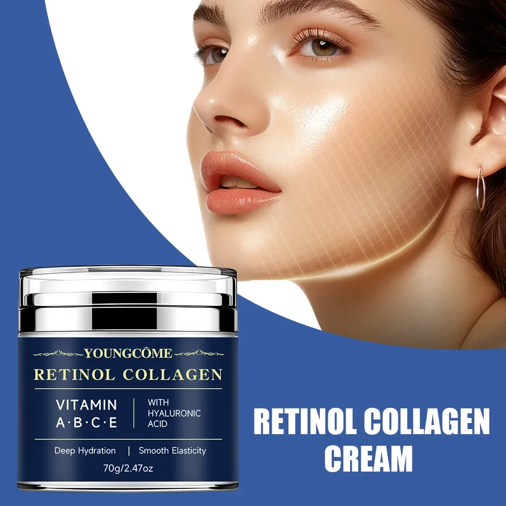 YOUNGCOME Anti Aging Firming Lifting Fade Fine Line Whitening Brightening Skin Cosmetic Retinol  collagen Wrinkle Removing Cream