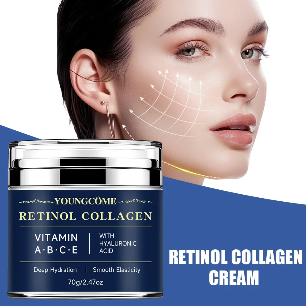 YOUNGCOME Anti Aging Firming Lifting Fade Fine Line Whitening Brightening Skin Cosmetic Retinol  collagen Wrinkle Removing Cream