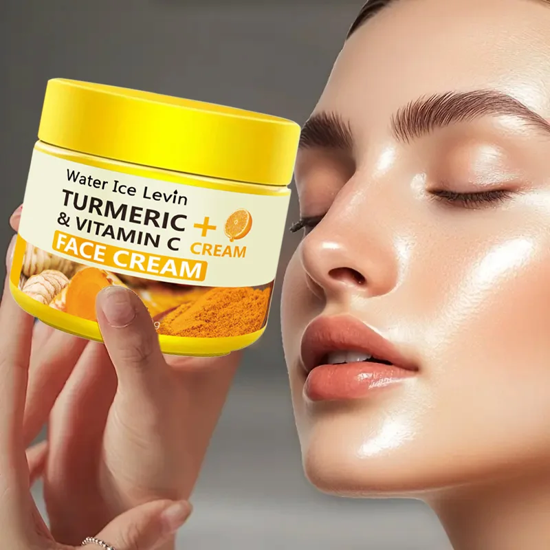 Turmeric & Vitamin C Face Cream, Hydrates, Revitalizes, Boosts Youthful Glow, Protects Skin for Energetic Appearance