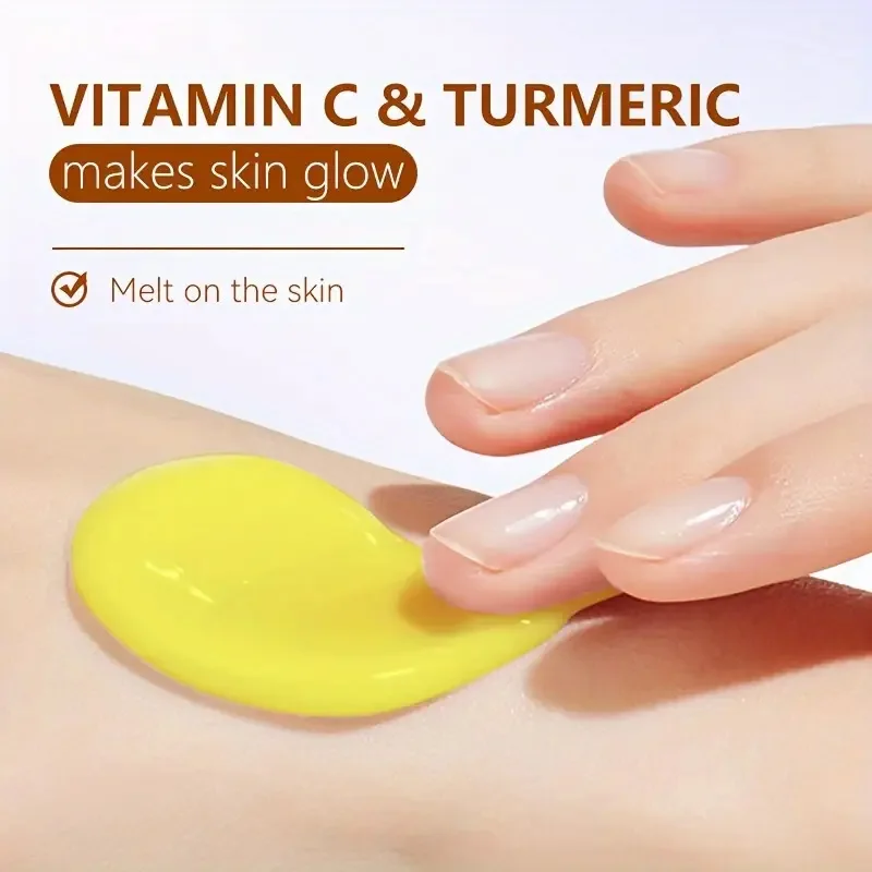Turmeric & Vitamin C Face Cream, Hydrates, Revitalizes, Boosts Youthful Glow, Protects Skin for Energetic Appearance