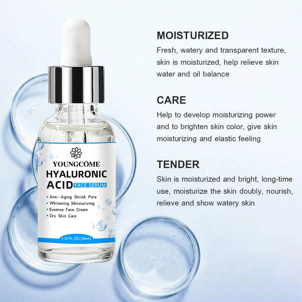 Hyaluronic Acid Facial Essence Deep Moisturizing Shrink Pores Tighten The Skin Facial Skin Essence Korean Skin Care Products