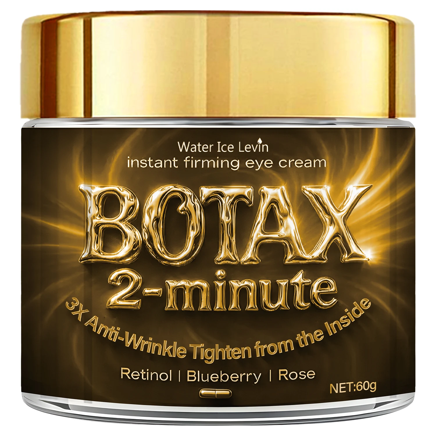 Instant Firming Face Cream with Retinol & Bee Venom - 2-Minute Wrinkle Tightening & Moisturizing for Confident Skin