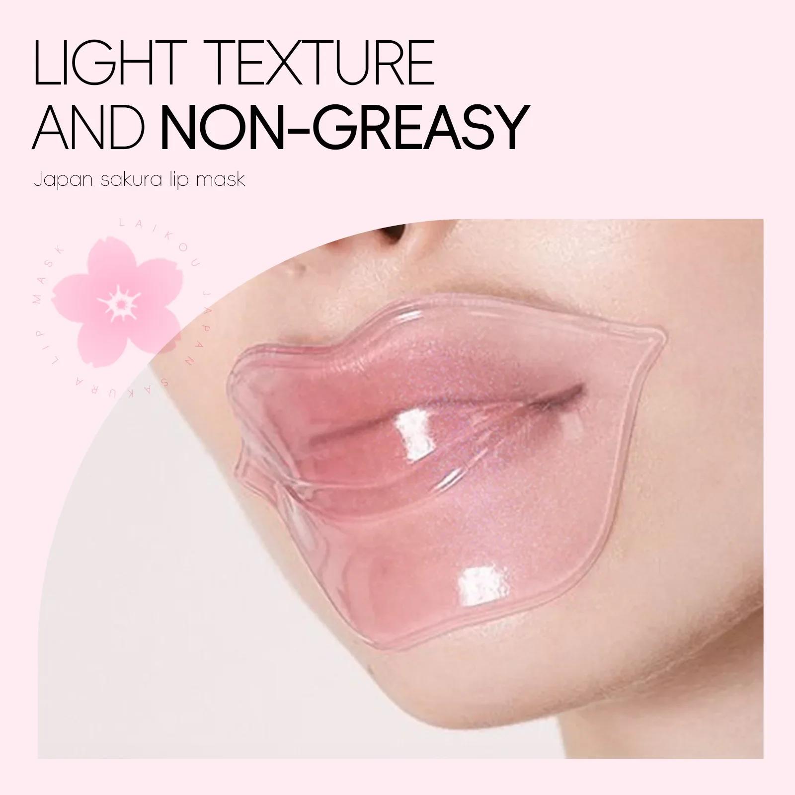 LAIKOU 5/10pcs Lip Mask Lip Care Moisturizing Hydrating Repair Lighten Lip Lines Labial Gel Patch Lips Pad Patches Care Products