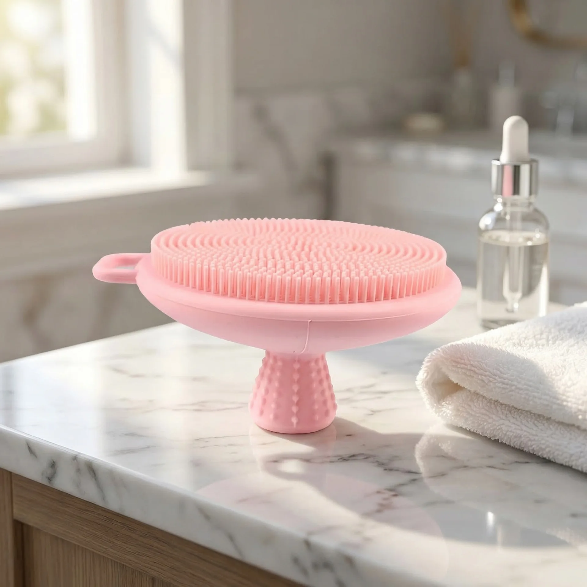 Silicone Scrubber Face Cleansing Face Brush Pore Cleaner Brush Skin Silicon Brush Face Scrubbers for Men and women