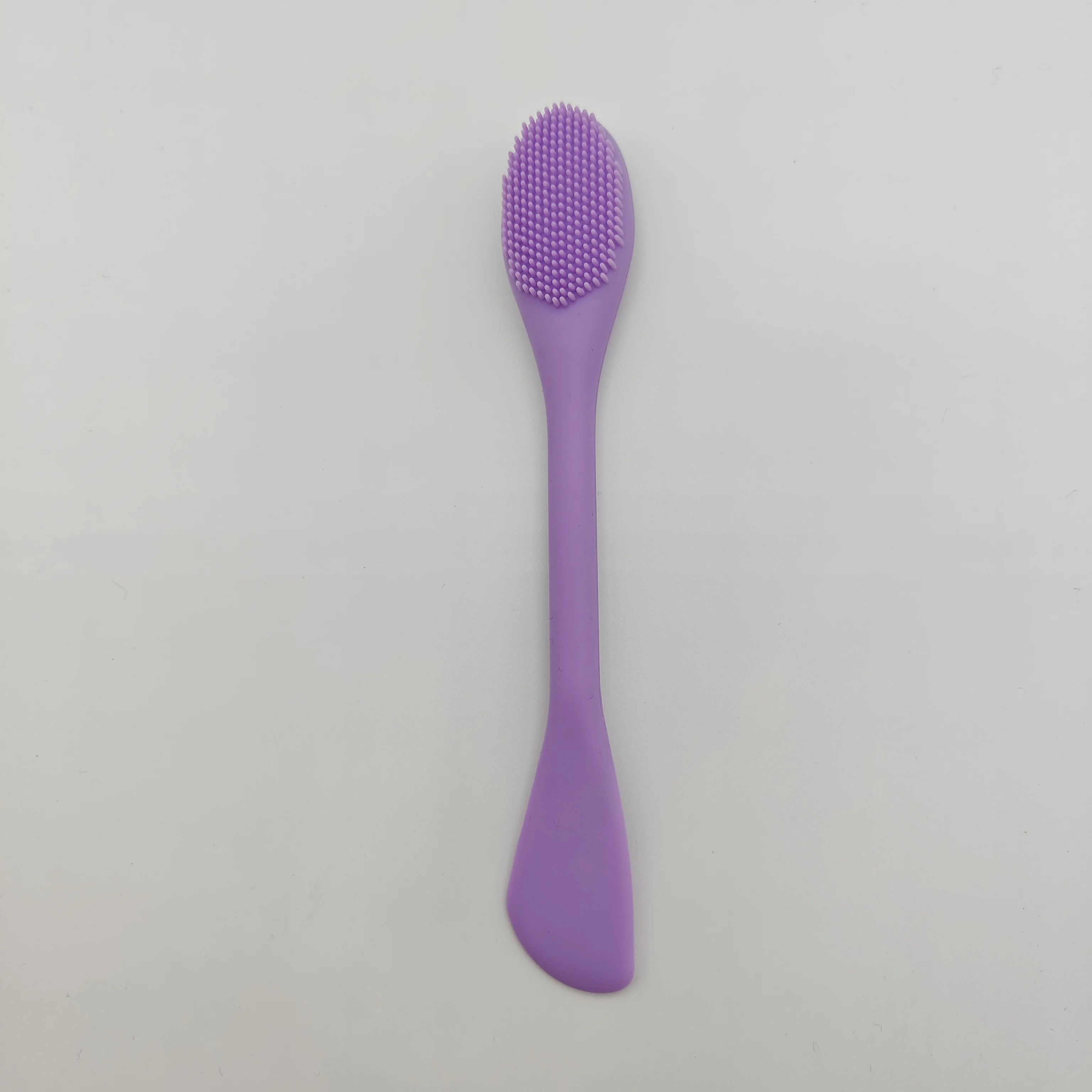 Double Head Facial Mask Brush Silicone Applicator Spoon Spatula Stirring Stick Women Skin Face Cleansing Care Home Makeup Tools