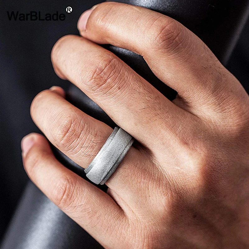 Men Silicone Rings Hypoallergenic Flexible Sports Antibacterial Wedding Rubber Bands 8mm Food Grade FDA Silicone Finger Ring