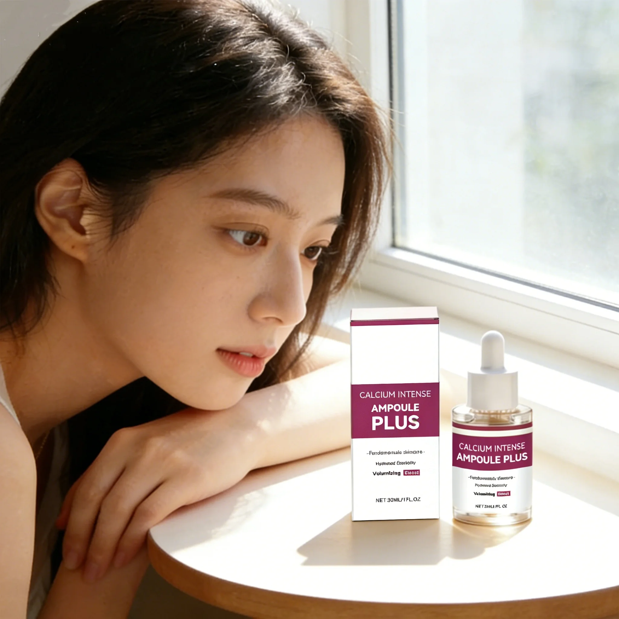 Collagen Facial Brightening Essence Lasting Moisturizing Lifting Firming Shrink Pores Repair Darken Face Nourish Skin Care Serum