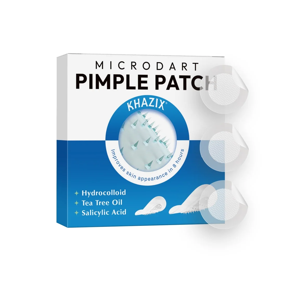 Hydrocolloid acne patches, portable for daily work commuting, medical-grade skincare, safe for sensitive skin to apply with conf