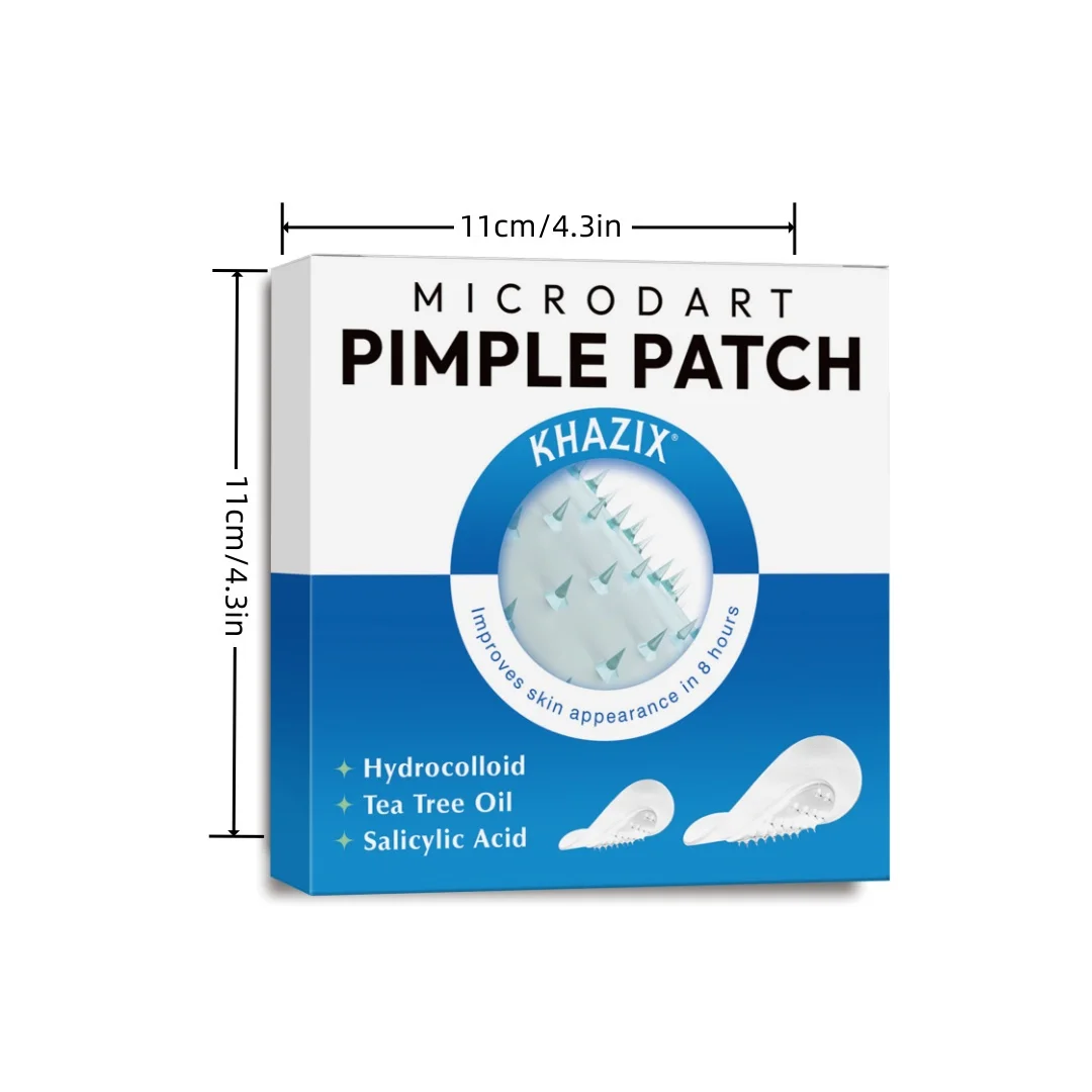 Hydrocolloid acne patches, portable for daily work commuting, medical-grade skincare, safe for sensitive skin to apply with conf