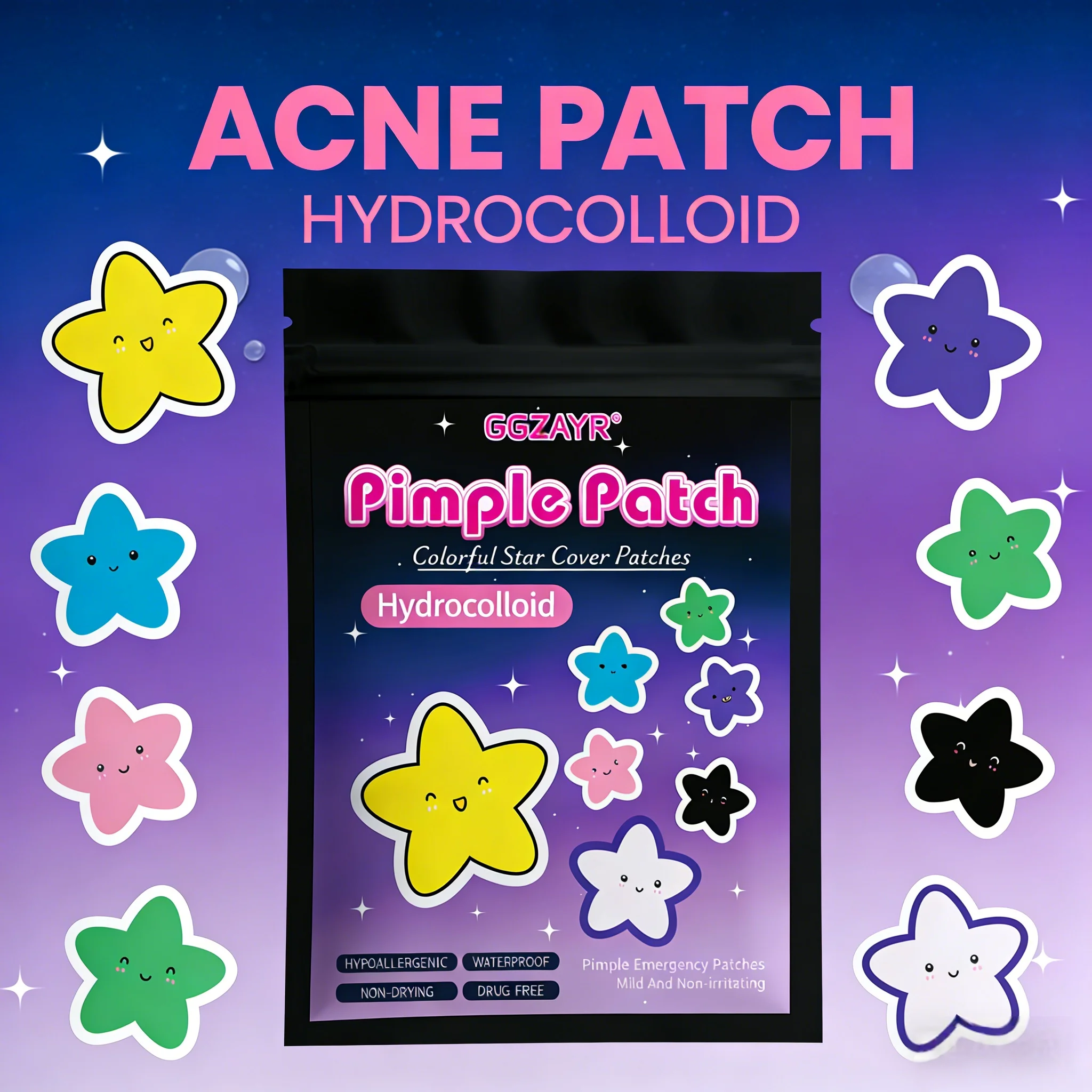 400/800pcs Hydrocolloid Acne Pimple Patches Invisible Blemish Spot Stickers Face Skin Care Fast Healing Zit Cover Dots