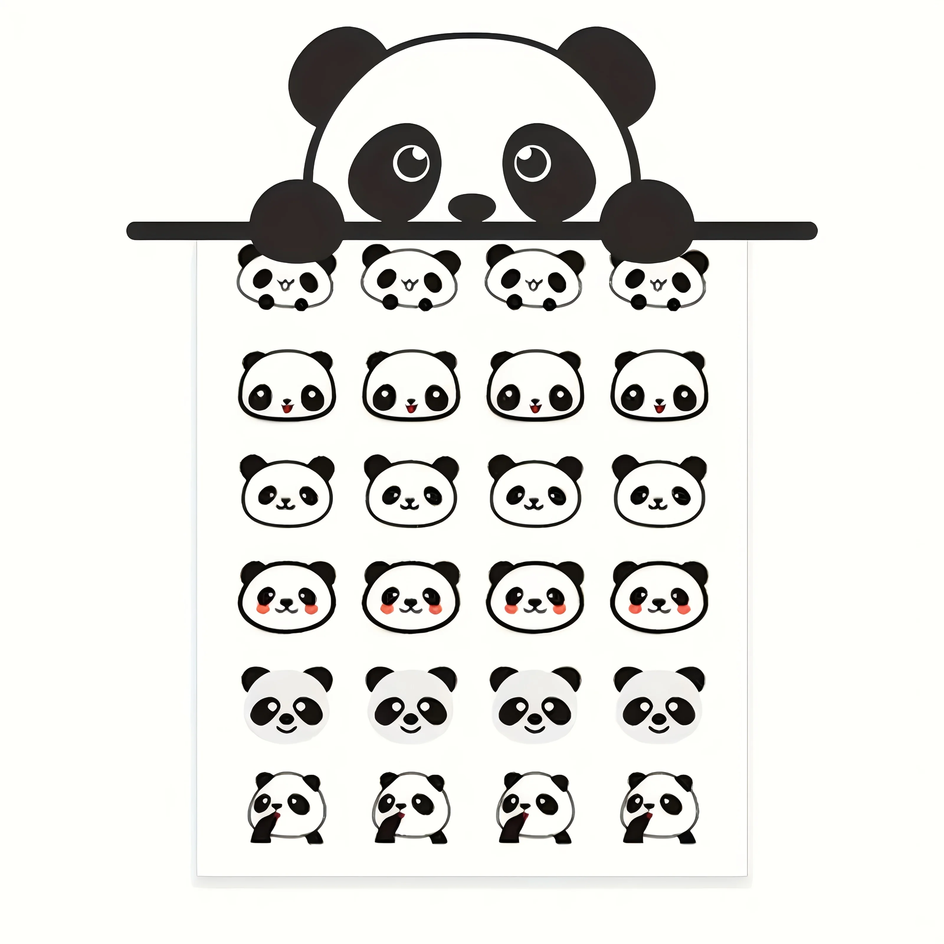 120pcs Hypoallergenic, Waterproof, Alcohol-Free Skin Patches, Adorable Panda Design, Perfect for Covering Pimples and Skin Blemi
