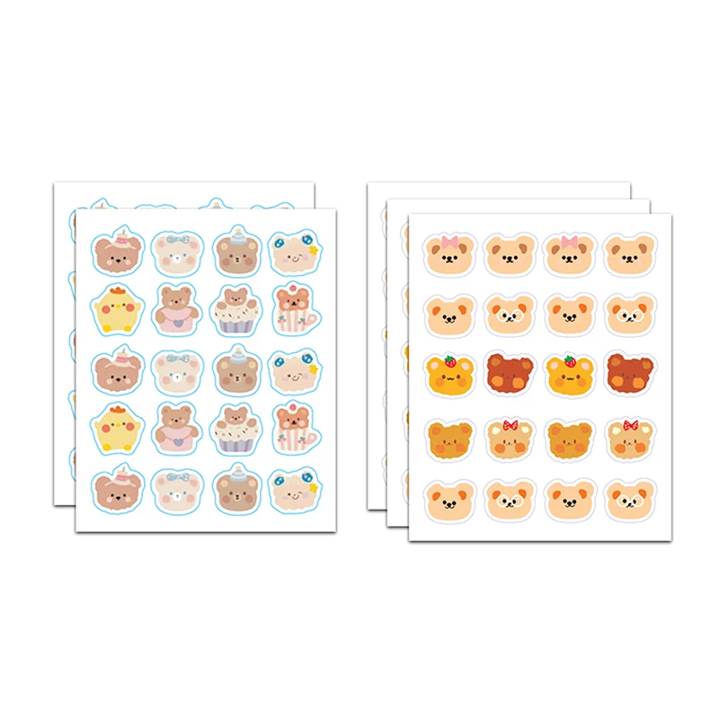 New 100pcs Bear Face Skin Care Acne Pimple Patch Invisible Professional Healing