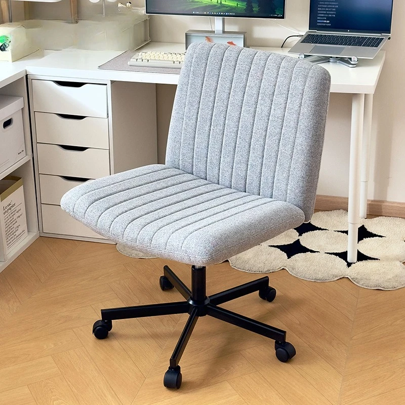 Exquisite Computer Chair Girls Makeup Chair Sedentary Comfortable Office Chair Dressing Chair Girls Learning Lifting Seat