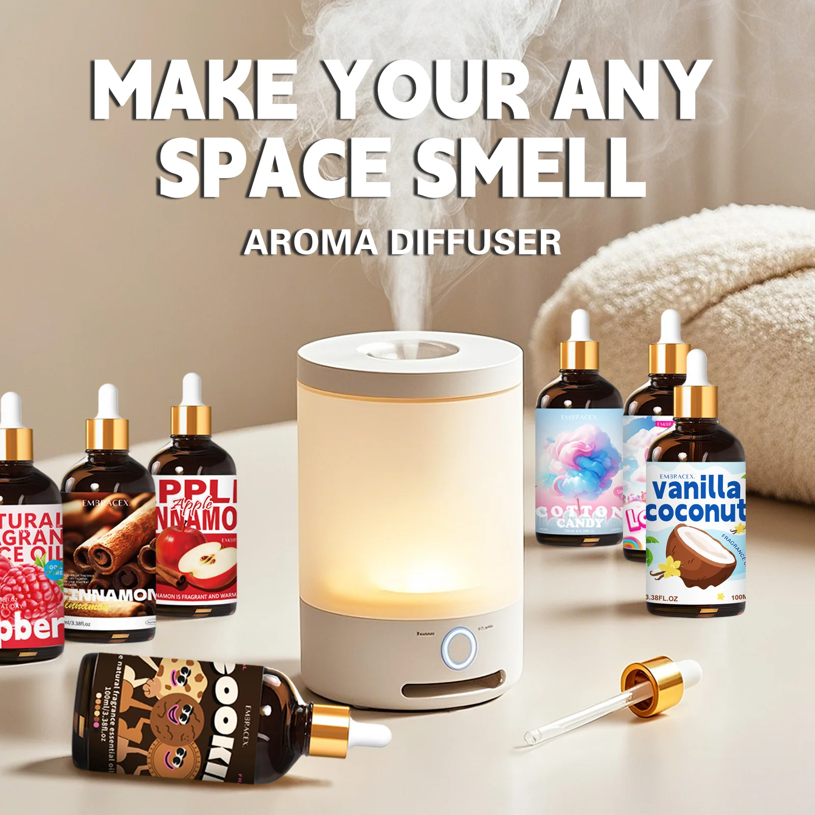 100ml Chocolate Musk Essential Oil Massage Premium Grade Essential Oils For Hair Skin Care Gift To Friends Aromatherapy