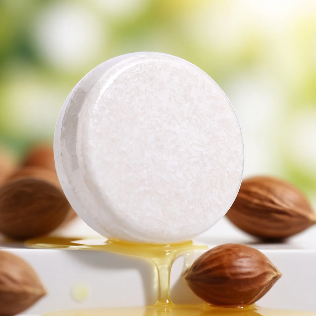 Plant Essential Oil Hair Conditioner Soap Rich in Argan Oil Coconut Oil Jojoba Oil Deep Hair Care Soap Used with Shampoo Soap