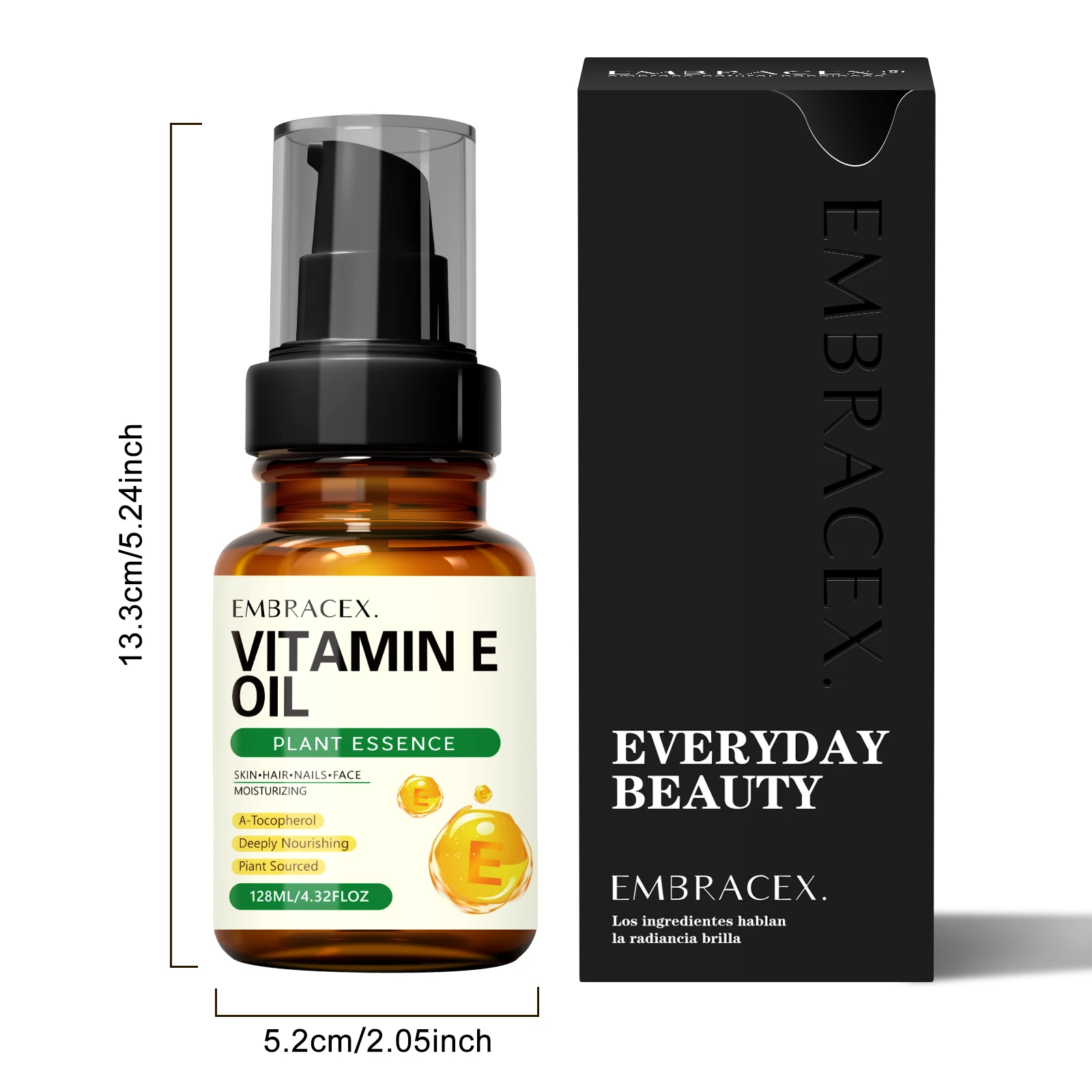 128ml Vitamin E oil Essential Oils Gift To Friends/Parents Skincare Haircare Nailcare Massage Oil Natural Ingredients