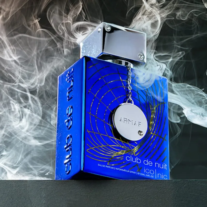 Armaf Club De Nuit Blue Iconic Men Eau Parfum Cologne Persistence Arabian Women Perfume Pheromone Long-lasting Fragrance 105ML
