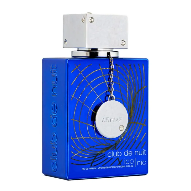 Armaf Club De Nuit Blue Iconic Men Eau Parfum Cologne Persistence Arabian Women Perfume Pheromone Long-lasting Fragrance 105ML