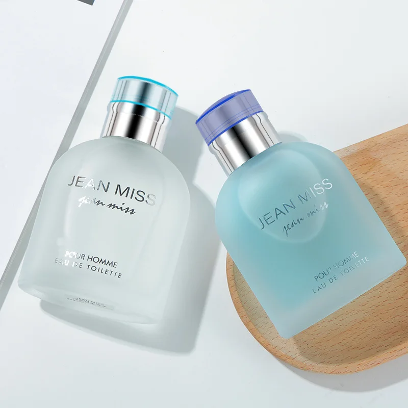 100ML JEAN MISS Brand Men's Perfume - Light Blue Intense Edition - Export Perfume Wholesale - Long-lasting Light Perfume