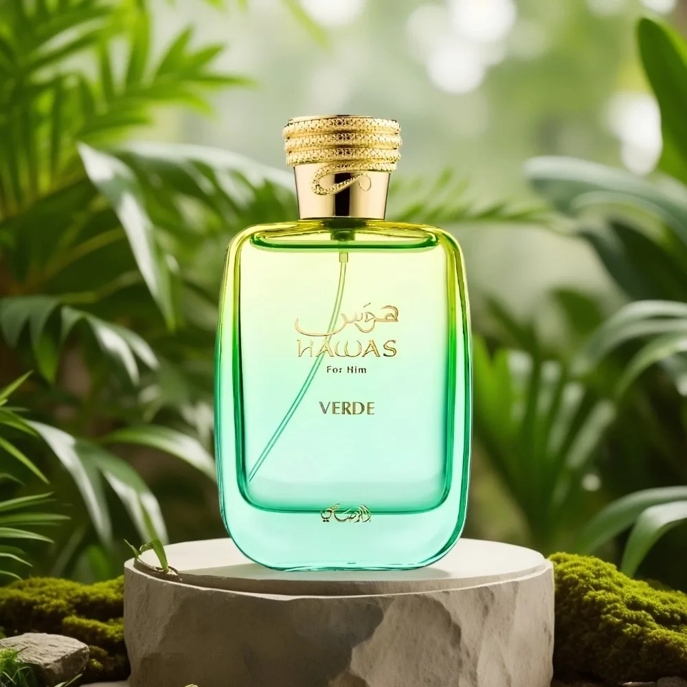 Rasasi Hawas Verde Men's EDP 100ml Business Versatile Fresh Perfume Lime Rosemary Patchouli Fragrance