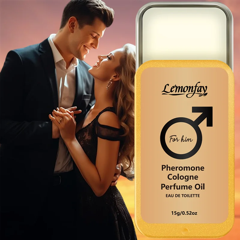 Lemonfay Men's Pheromone Mongolian Dragon Fragrance Balm, Long-lasting Scent, 15g/0.52oz, Suitable for Dates and Daily Use