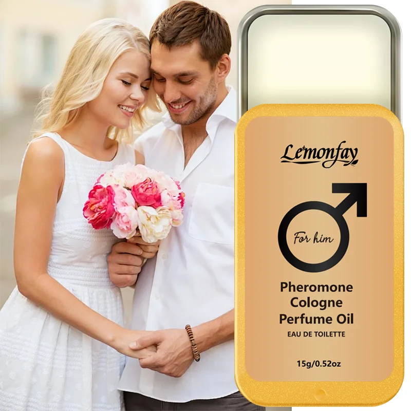 Lemonfay Men's Pheromone Mongolian Dragon Fragrance Balm, Long-lasting Scent, 15g/0.52oz, Suitable for Dates and Daily Use