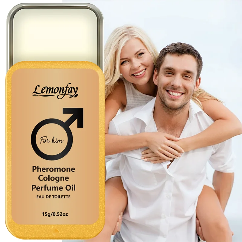 Lemonfay Men's Pheromone Mongolian Dragon Fragrance Balm, Long-lasting Scent, 15g/0.52oz, Suitable for Dates and Daily Use