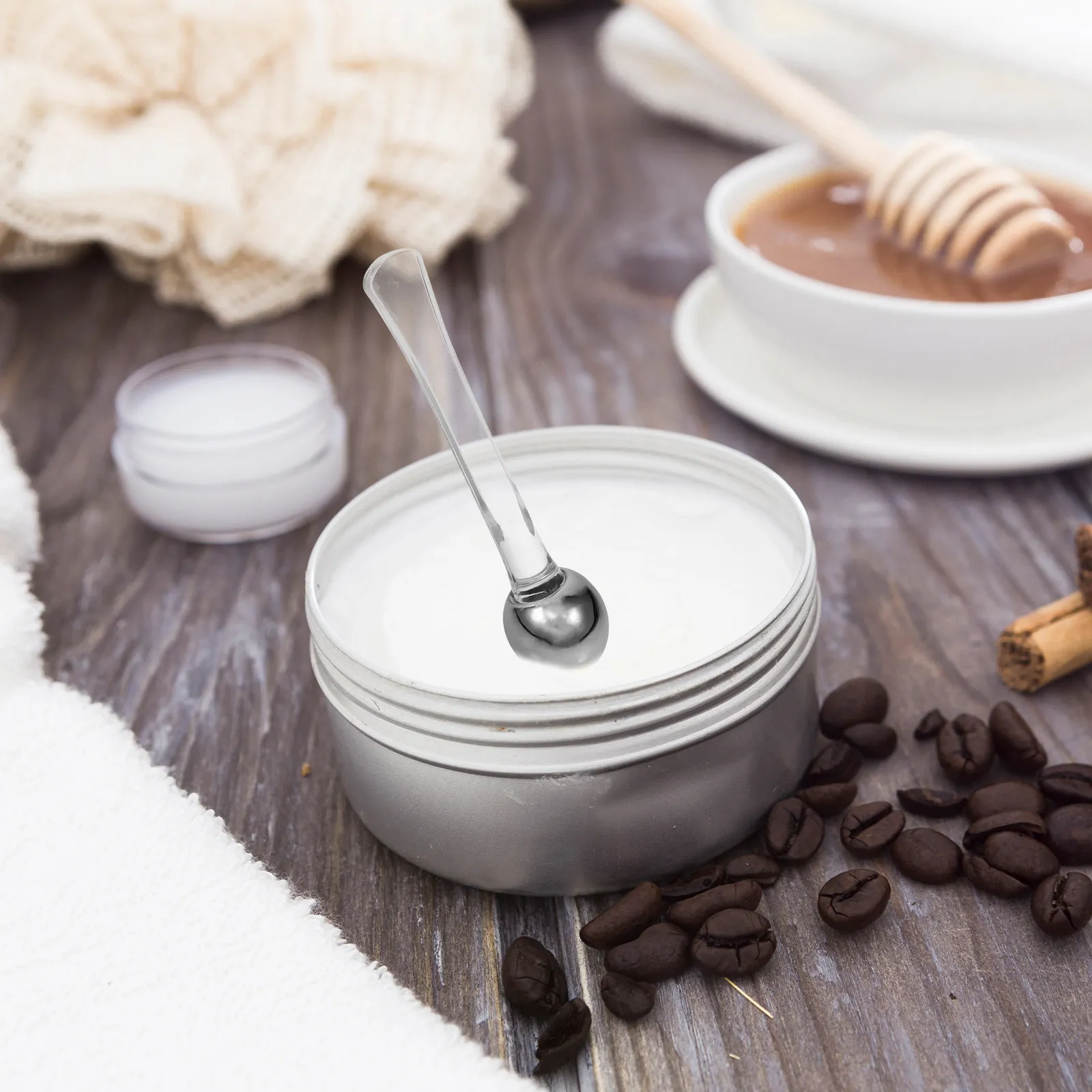 Eye Cream Spoon Applicator Set Mini Facial Spatula Beauty Scoop for Precise Eye Serum Dispensing Cooling Massage Depuffing