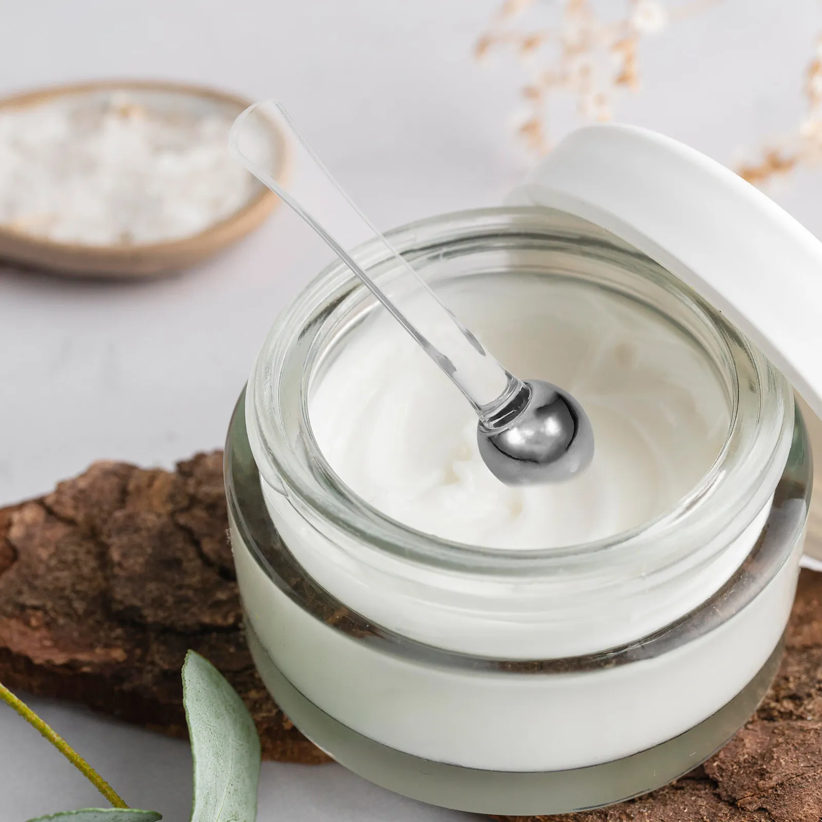 Eye Cream Spoon Applicator Set Mini Facial Spatula Beauty Scoop for Precise Eye Serum Dispensing Cooling Massage Depuffing