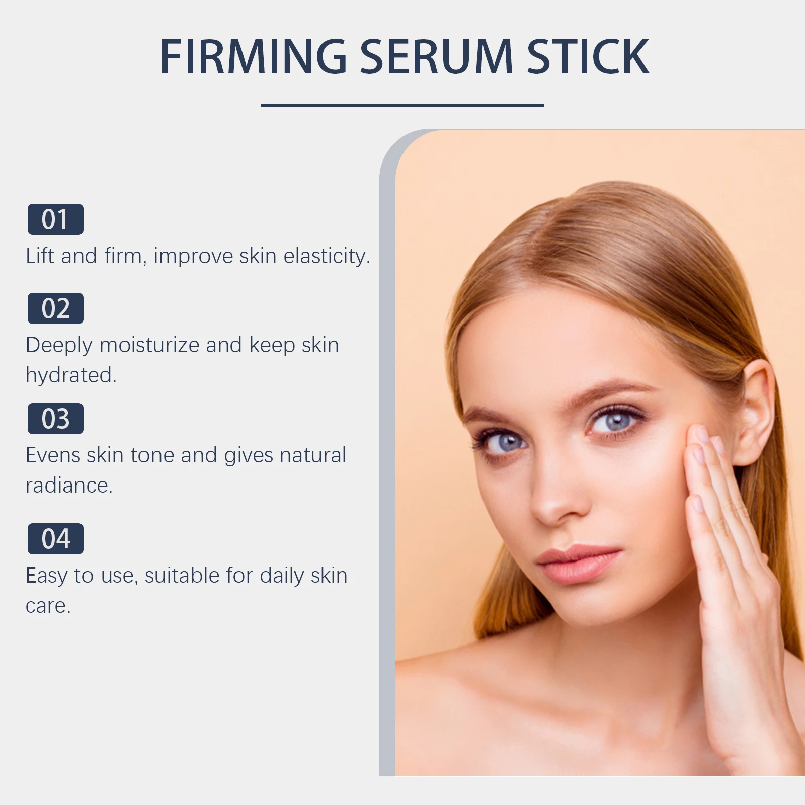 HOYGI Retinol Firming Stick Anti Wrinkle Lifting Firming Cream Hyaluronic Acid Hydrating Moisturize Smooth Fine Lines Face Cream