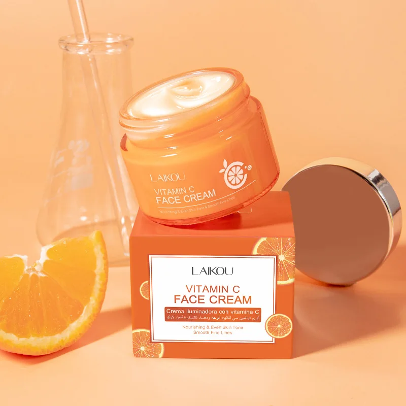 LAIKOU Vitamin C Facial Cream 50g Delicate Hydrating Moisturising Skin Care Products
