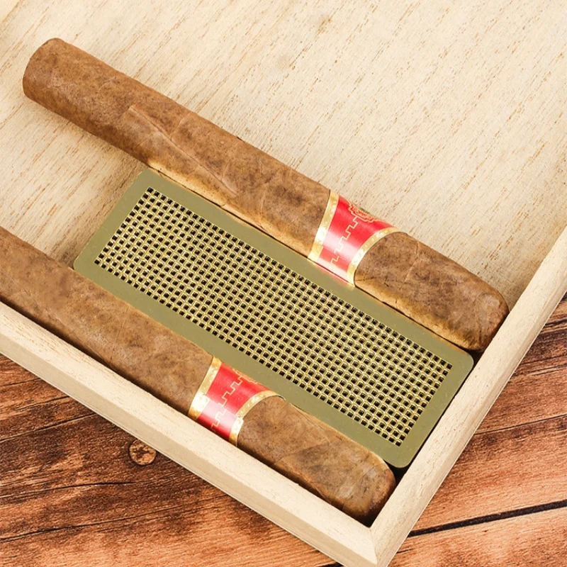 2PCS Rectangular Cigar Humidor Cabinet Humidifier Moisturizer Sheet Cigar Tool Smoking Accessories