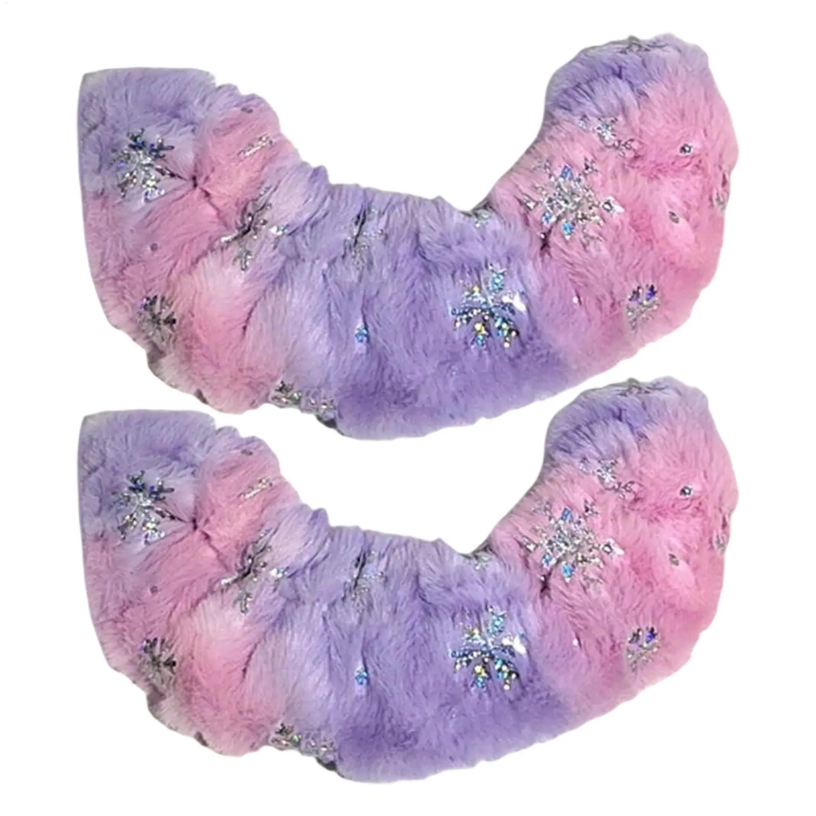 Ice Skate Guards Moisture-Wicking Soft Flannel Hockey Figure Accessories Figure Skate Guards for Boys Youth Women Men Adults