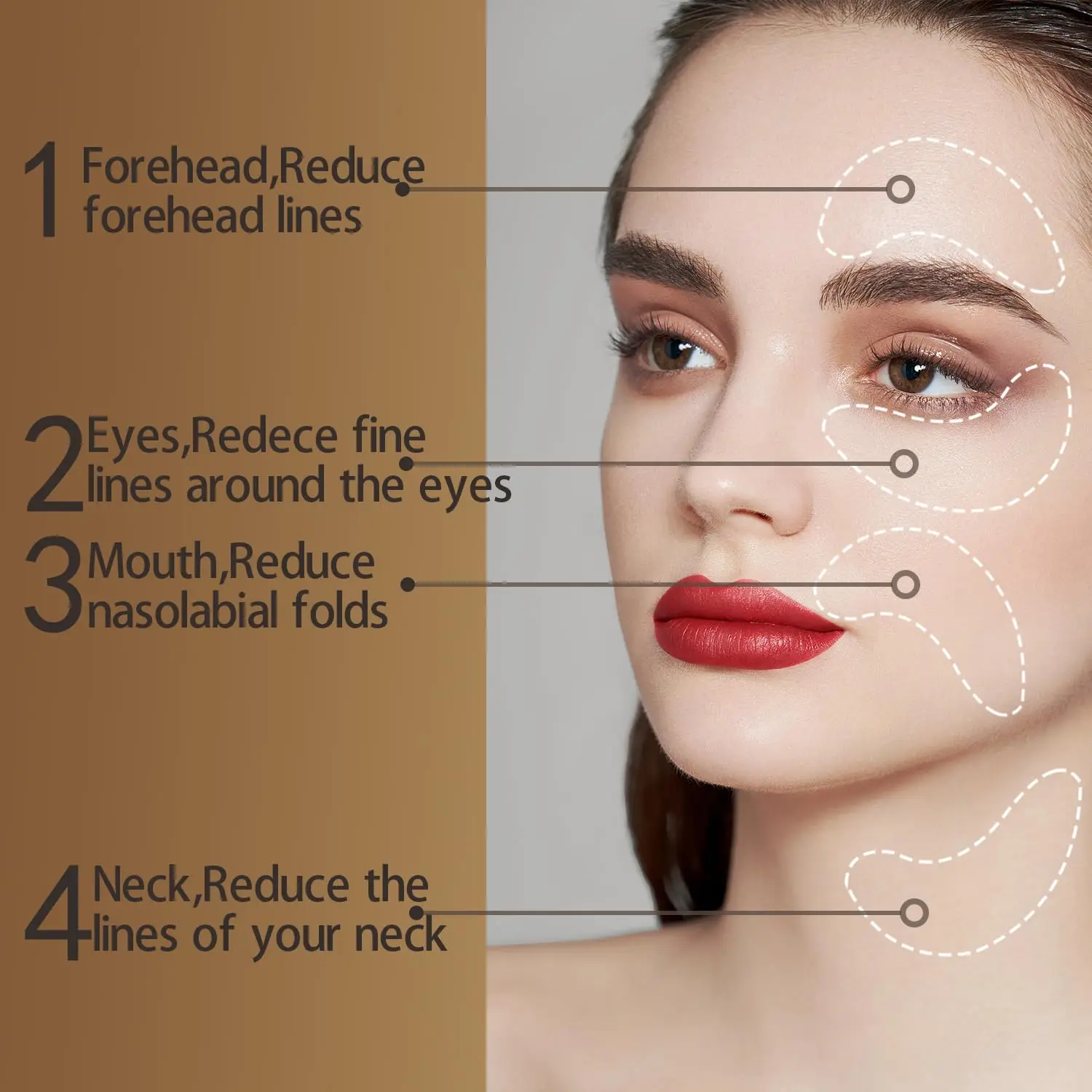 30 Pairs Lip Mask & Eye Mask, 24K Gold Crystal Gel Collagen Patches for Moisturizing and Anti-Aging, Perfect as Party Favors and