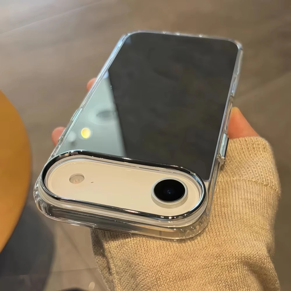 Luxury Acrylic Makeup Mirror Phone Case For iPhone 17 Pro Max 16 15 14 13 12 11 Pro Max XS X XR 16 Plus Plating Shockproof Cover