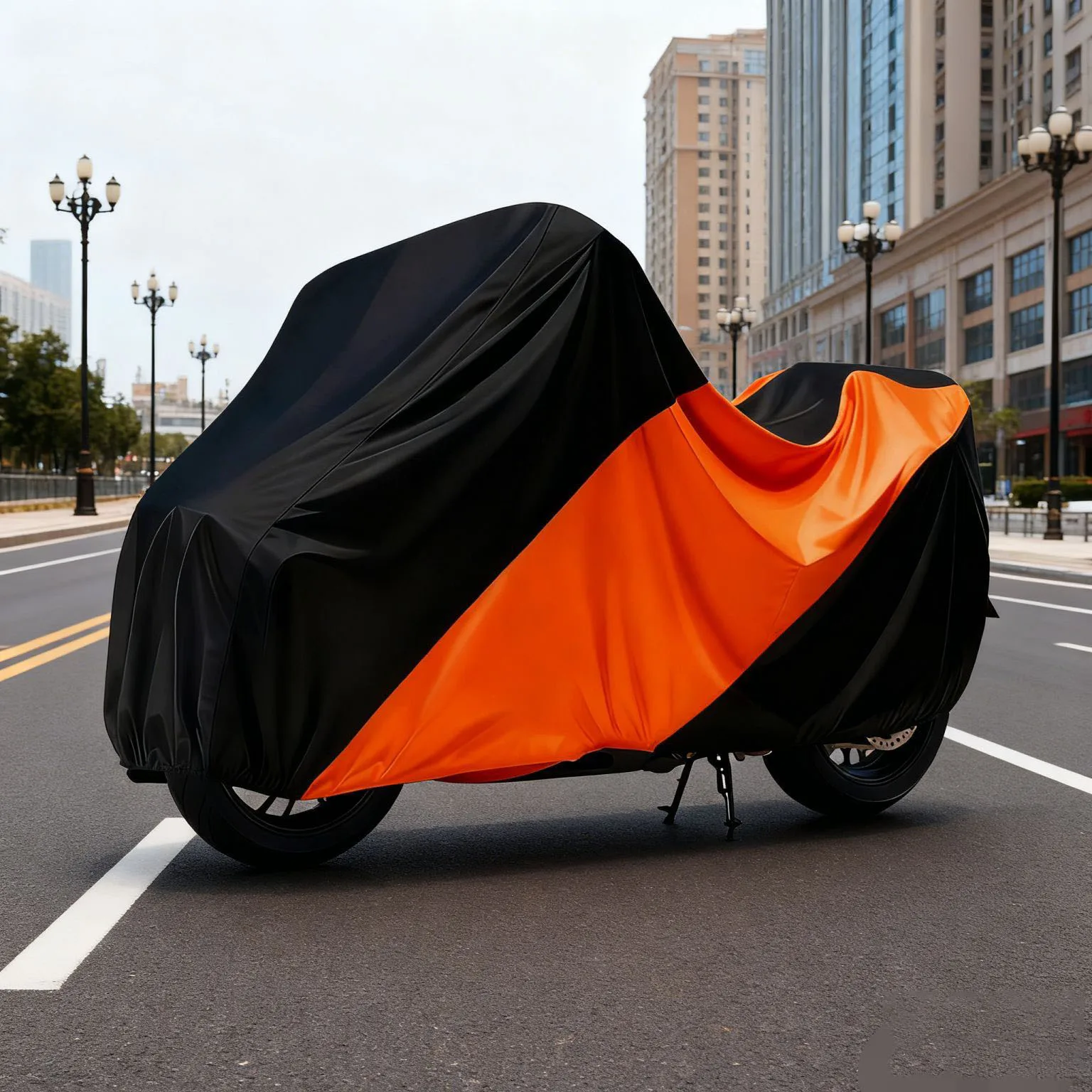 Motorcycle cover rain cover thickened sunscreen car cover M-4XL