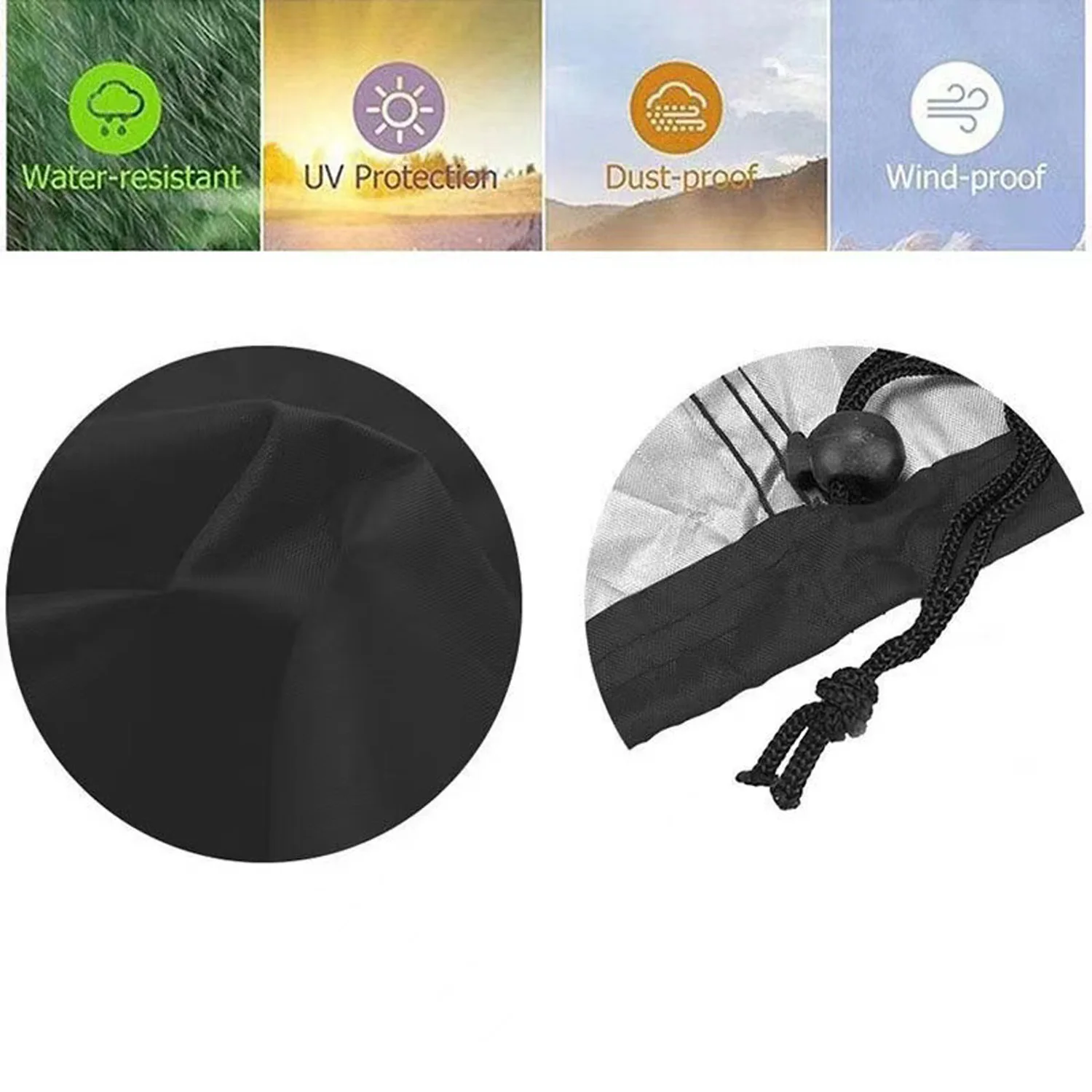 Wheelchair dust cover, electric wheelchair rain cover, hand-push wheelchair sunscreen cover