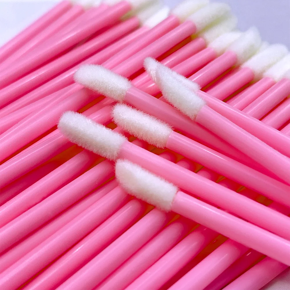 50/500PCS Disposable Lip Brush Eyelash Extension Makeup Brushes Lash Extension Mascara Applicator Lipstick Wands Cosmetic Tools