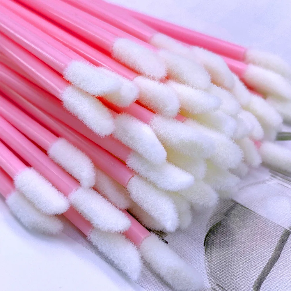 50/500PCS Disposable Lip Brush Eyelash Extension Makeup Brushes Lash Extension Mascara Applicator Lipstick Wands Cosmetic Tools