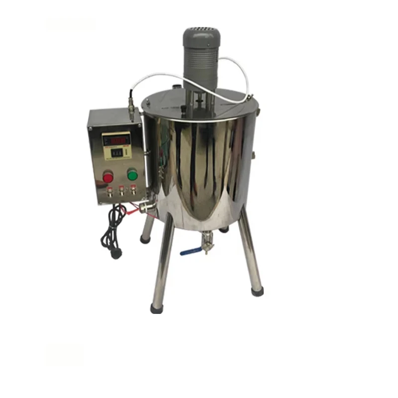 15L Lip Gloss Tube Filling Machine Small Heat Filling Machine Lip Balm Mix and Fill Machine220/110v High Power Heating Stirring