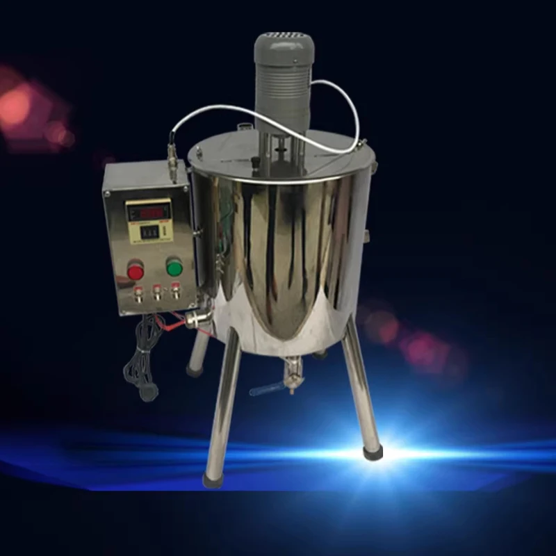 15L Lip Gloss Tube Filling Machine Small Heat Filling Machine Lip Balm Mix and Fill Machine220/110v High Power Heating Stirring