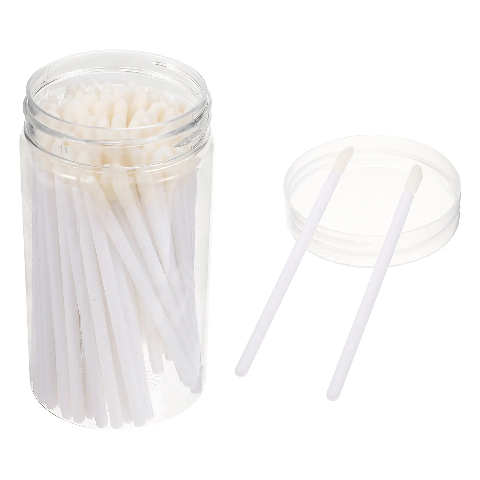 100Pcs Lip Brush Disposable Lipstick Applicators Plastic Makeup Tools Travel Portable Lip Gloss Applicator Beauty Accessories