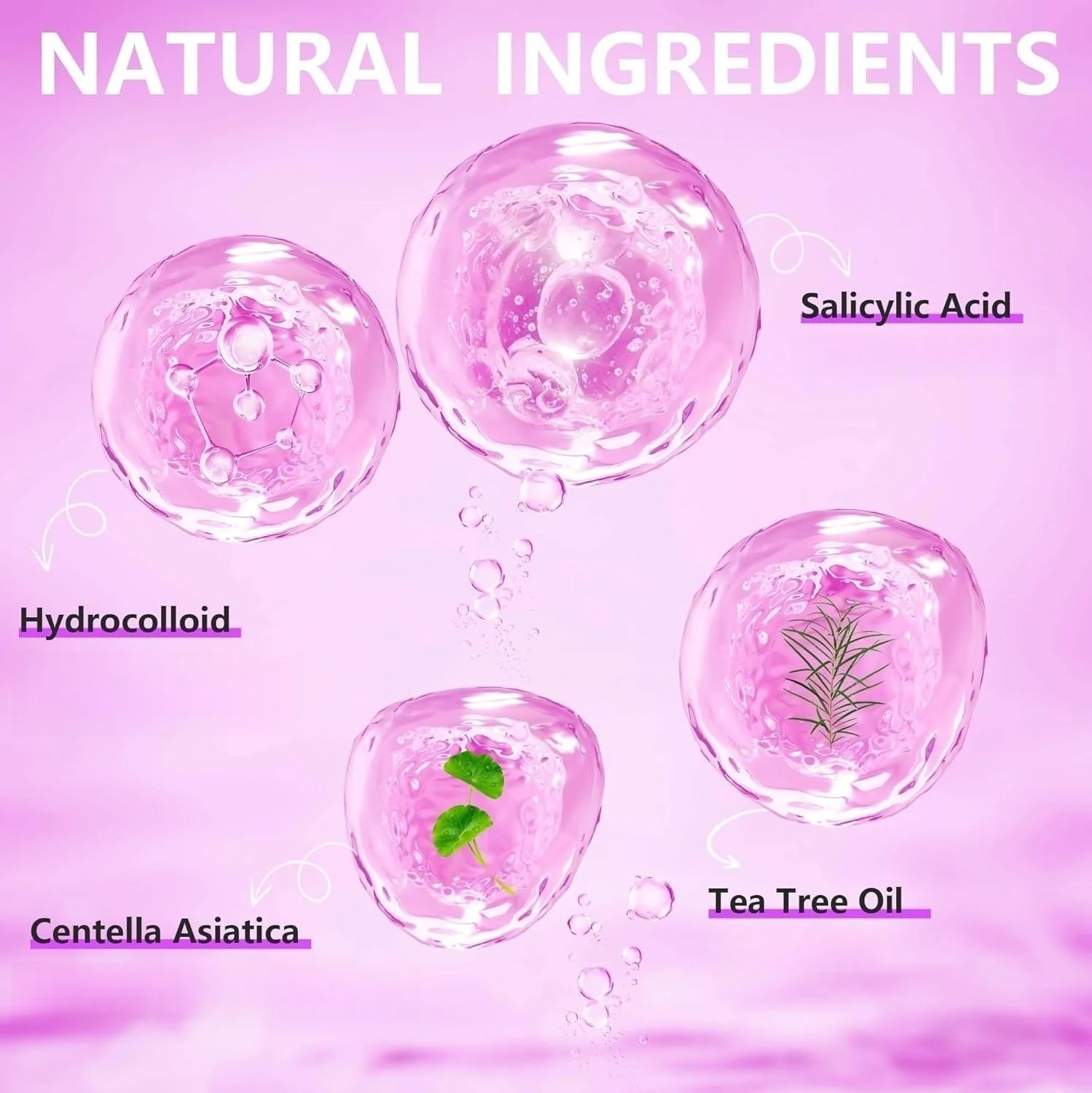 280/1120/1680pcs of multi-color star acne patches, facial acne patches, concealer acne patches, and pimples patches, ultra-thin