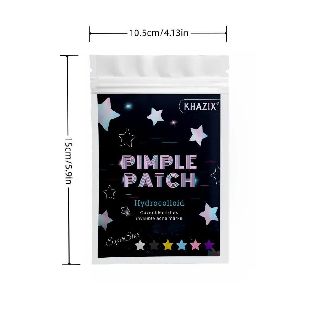 280/1120/1680pcs of multi-color star acne patches, facial acne patches, concealer acne patches, and pimples patches, ultra-thin