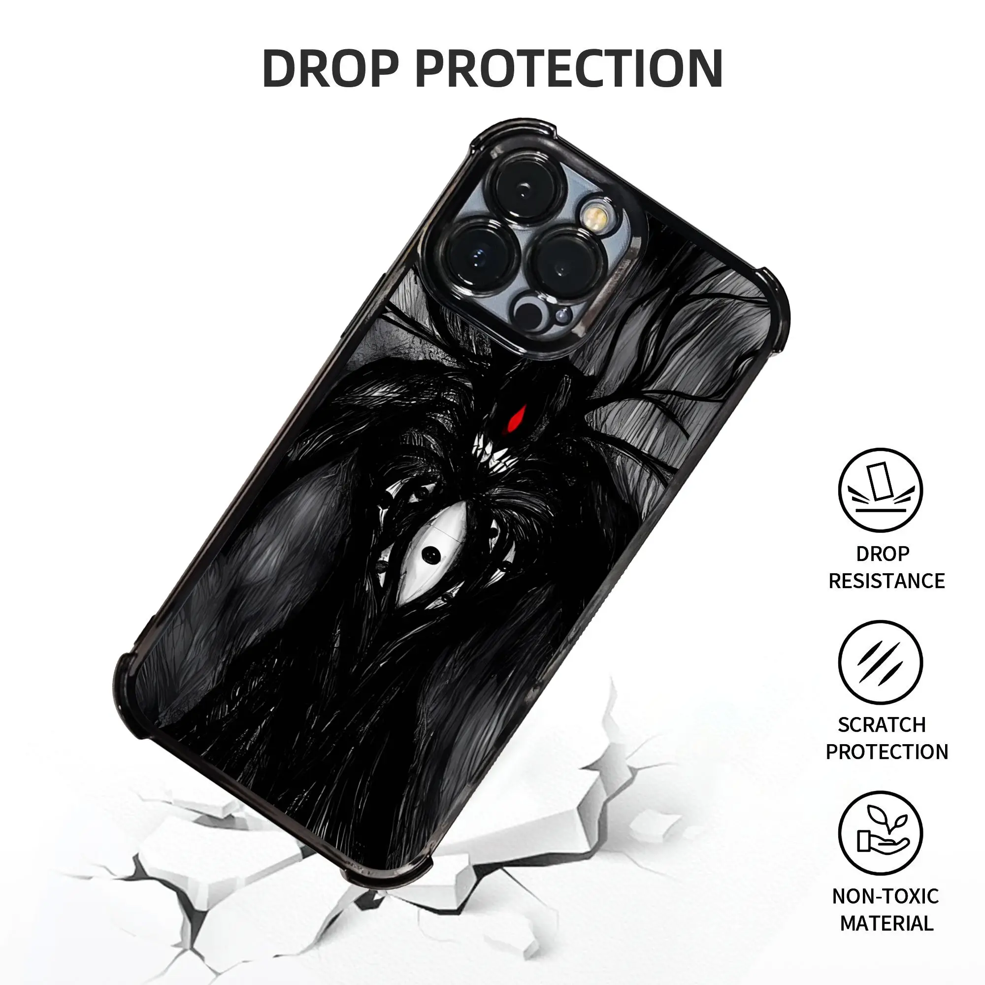 dark art 001 Phone Case SCP Foundation Electroplating Process Phone Various Models