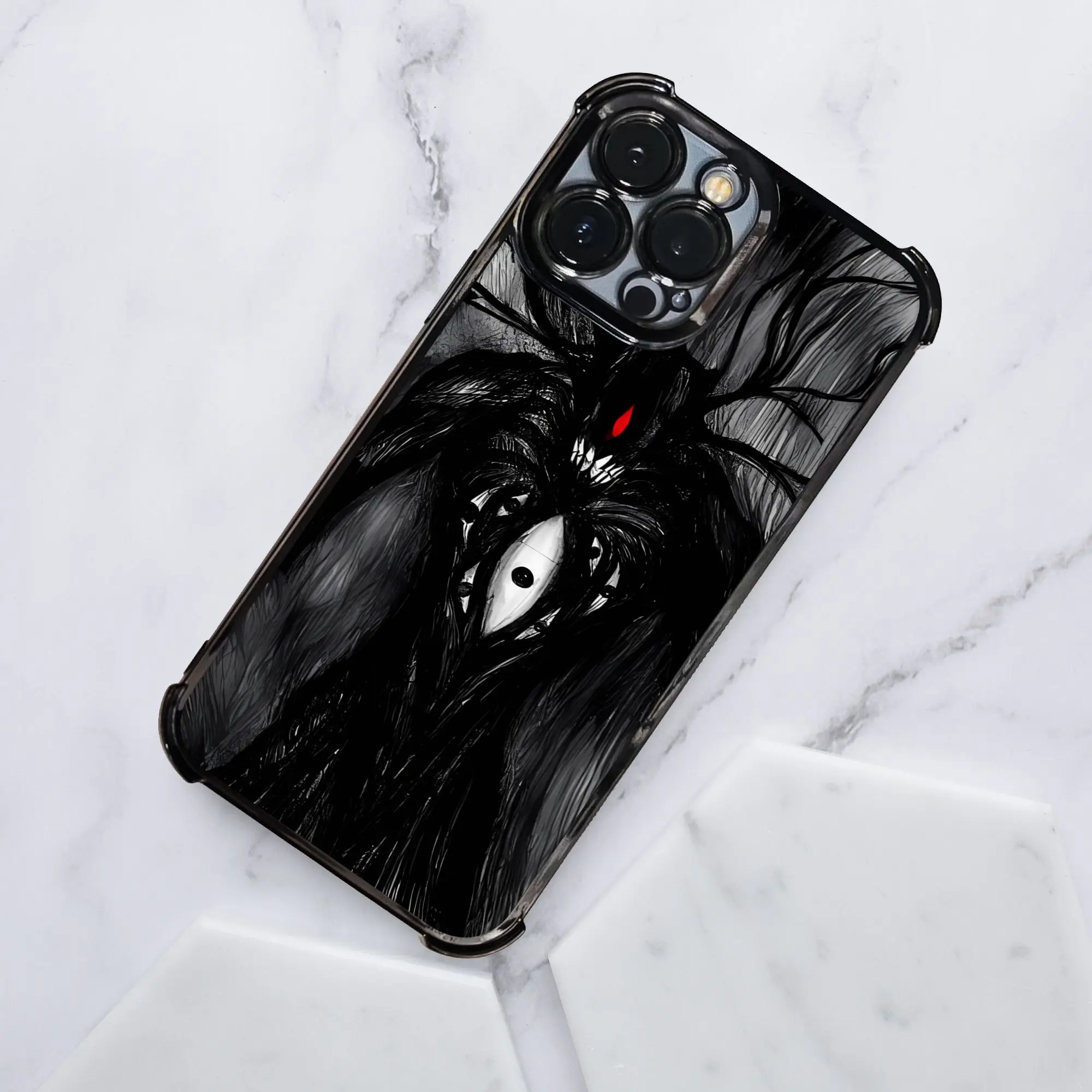 dark art 001 Phone Case SCP Foundation Electroplating Process Phone Various Models