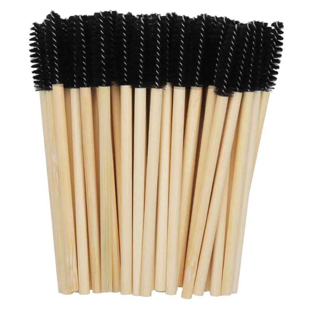 100Pcs Disposable Eyelash Brushes Mascara Wands Eyebrow Applicators for Makeup Application Professional Salon Kit Beauty Tools