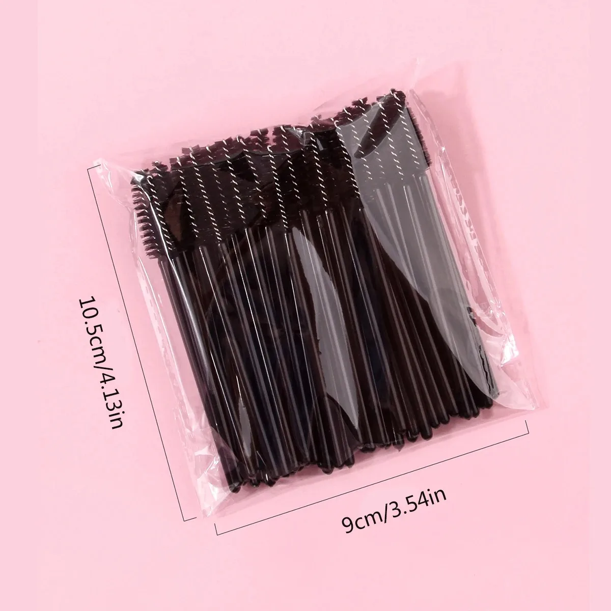 50pcs Disposable Eyelash Brushes, Mascara Wands, Eye Lash Brush, Spoolies For Eyelash Extensions, Spoolie Eyebrow Eyeshado