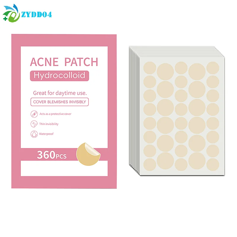 ●360pcs Pimple Patch Acne Invisible Acne Removal Skin Care Stickers Concealer Face Spot Beauty Makeup Tools