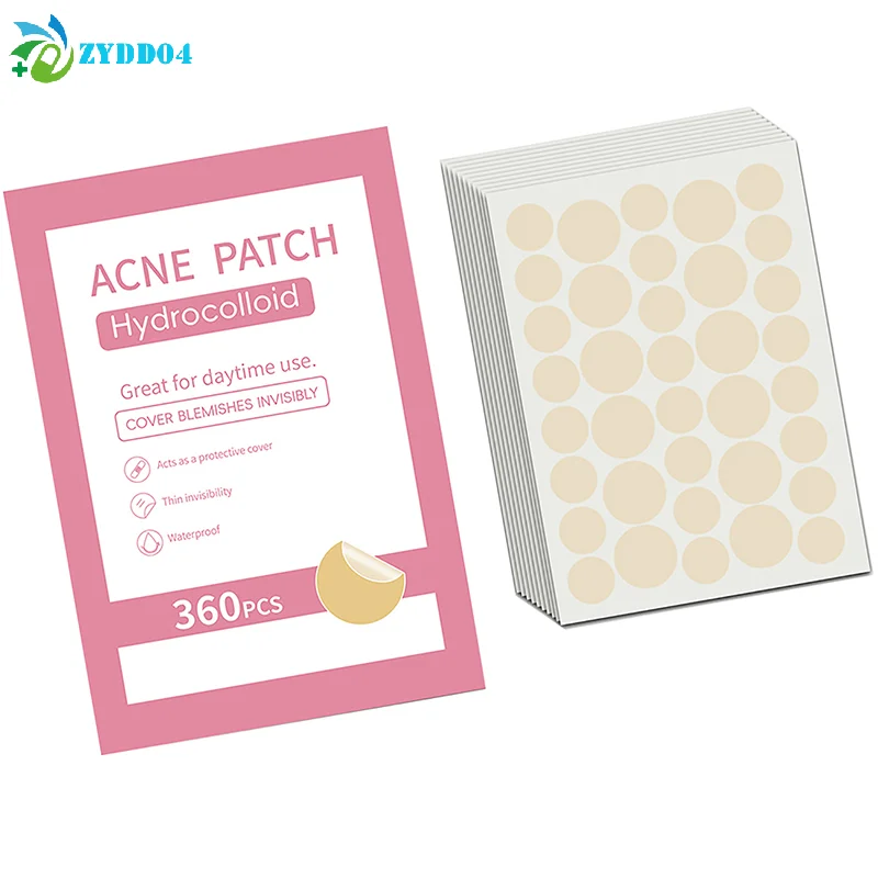 ●360pcs Pimple Patch Acne Invisible Acne Removal Skin Care Stickers Concealer Face Spot Beauty Makeup Tools